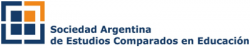 Logo Sociedad Argentina de Estudios Comparados en Educación